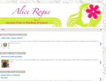 Tablet Screenshot of alicerogue.blogspot.com