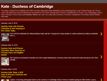 Tablet Screenshot of kate-duchessofcambridge.blogspot.com