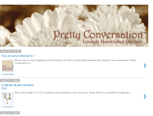 Tablet Screenshot of prettyconversation.blogspot.com