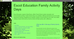 Desktop Screenshot of escoteducation-holidayactivitydays.blogspot.com