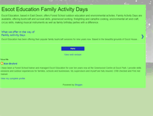 Tablet Screenshot of escoteducation-holidayactivitydays.blogspot.com