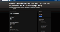 Desktop Screenshot of cone9oxidationglazes-poterie.blogspot.com