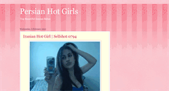 Desktop Screenshot of persianhotgirlspic.blogspot.com