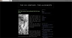 Desktop Screenshot of alchimists16th.blogspot.com
