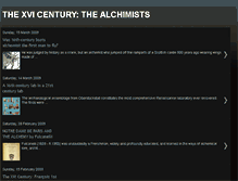 Tablet Screenshot of alchimists16th.blogspot.com