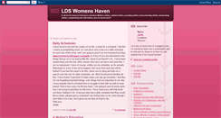 Desktop Screenshot of ldswomenshaven.blogspot.com