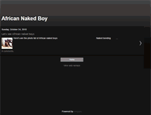 Tablet Screenshot of afrianakedboys.blogspot.com