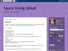 Tablet Screenshot of lauralivingaloud.blogspot.com