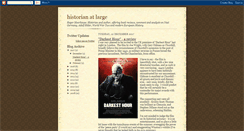 Desktop Screenshot of historian-at-large.blogspot.com