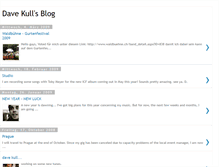 Tablet Screenshot of davekull.blogspot.com