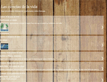 Tablet Screenshot of lascienciasdelavidatrenel.blogspot.com