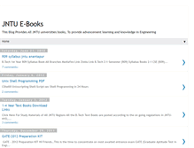 Tablet Screenshot of jntutextbook.blogspot.com