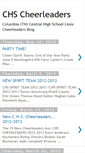 Mobile Screenshot of chslionscheer.blogspot.com