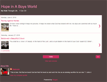 Tablet Screenshot of livininaboysworld.blogspot.com