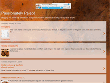 Tablet Screenshot of passionatelypaleo.blogspot.com