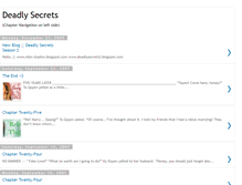 Tablet Screenshot of deadlysecretsfanfic.blogspot.com