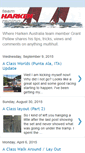 Mobile Screenshot of harkenracing.blogspot.com