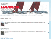 Tablet Screenshot of harkenracing.blogspot.com