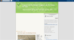 Desktop Screenshot of cdohomes.blogspot.com