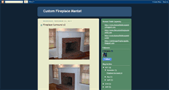 Desktop Screenshot of customfireplacemantel.blogspot.com