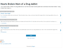 Tablet Screenshot of heartsbrokenmomdrugaddict.blogspot.com