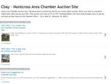 Tablet Screenshot of montcrossareachamber.blogspot.com