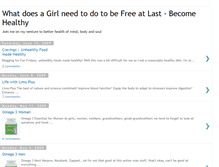 Tablet Screenshot of julieshealth.blogspot.com