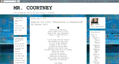 Desktop Screenshot of mrcourtneysblog.blogspot.com