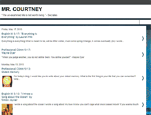 Tablet Screenshot of mrcourtneysblog.blogspot.com
