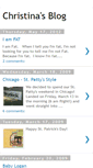 Mobile Screenshot of christinalh.blogspot.com