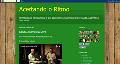 Desktop Screenshot of acertandooritmo.blogspot.com