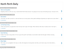 Tablet Screenshot of northperthdaily.blogspot.com
