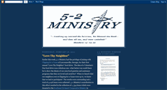 Desktop Screenshot of 5-2ministry.blogspot.com