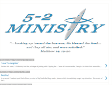 Tablet Screenshot of 5-2ministry.blogspot.com