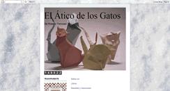 Desktop Screenshot of elaticodelosgatos.blogspot.com