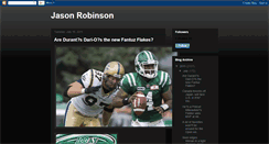 Desktop Screenshot of jasoncrobinson.blogspot.com