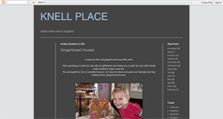 Desktop Screenshot of knellplace.blogspot.com