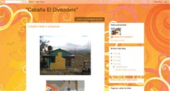 Desktop Screenshot of cabaniaeldivisadero.blogspot.com