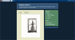 Desktop Screenshot of madamematovu.blogspot.com
