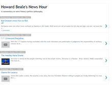 Tablet Screenshot of howardbealesnewshour.blogspot.com