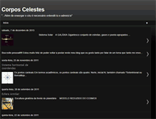Tablet Screenshot of corposcelestes.blogspot.com