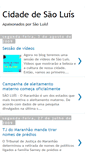Mobile Screenshot of cidadedesaoluis.blogspot.com