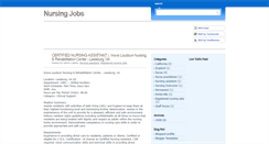 Desktop Screenshot of jobfornursing.blogspot.com