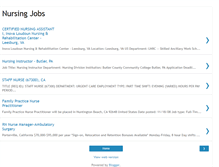 Tablet Screenshot of jobfornursing.blogspot.com