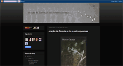 Desktop Screenshot of oracaodeflorestaerio.blogspot.com