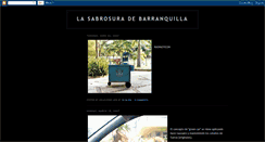 Desktop Screenshot of lasabrosuradebarranquilla.blogspot.com