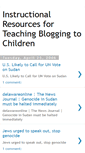 Mobile Screenshot of bloggingresourcesforchildren.blogspot.com