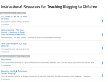 Tablet Screenshot of bloggingresourcesforchildren.blogspot.com