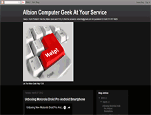 Tablet Screenshot of albiongeek.blogspot.com
