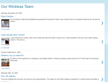 Tablet Screenshot of ourwicklessteam.blogspot.com